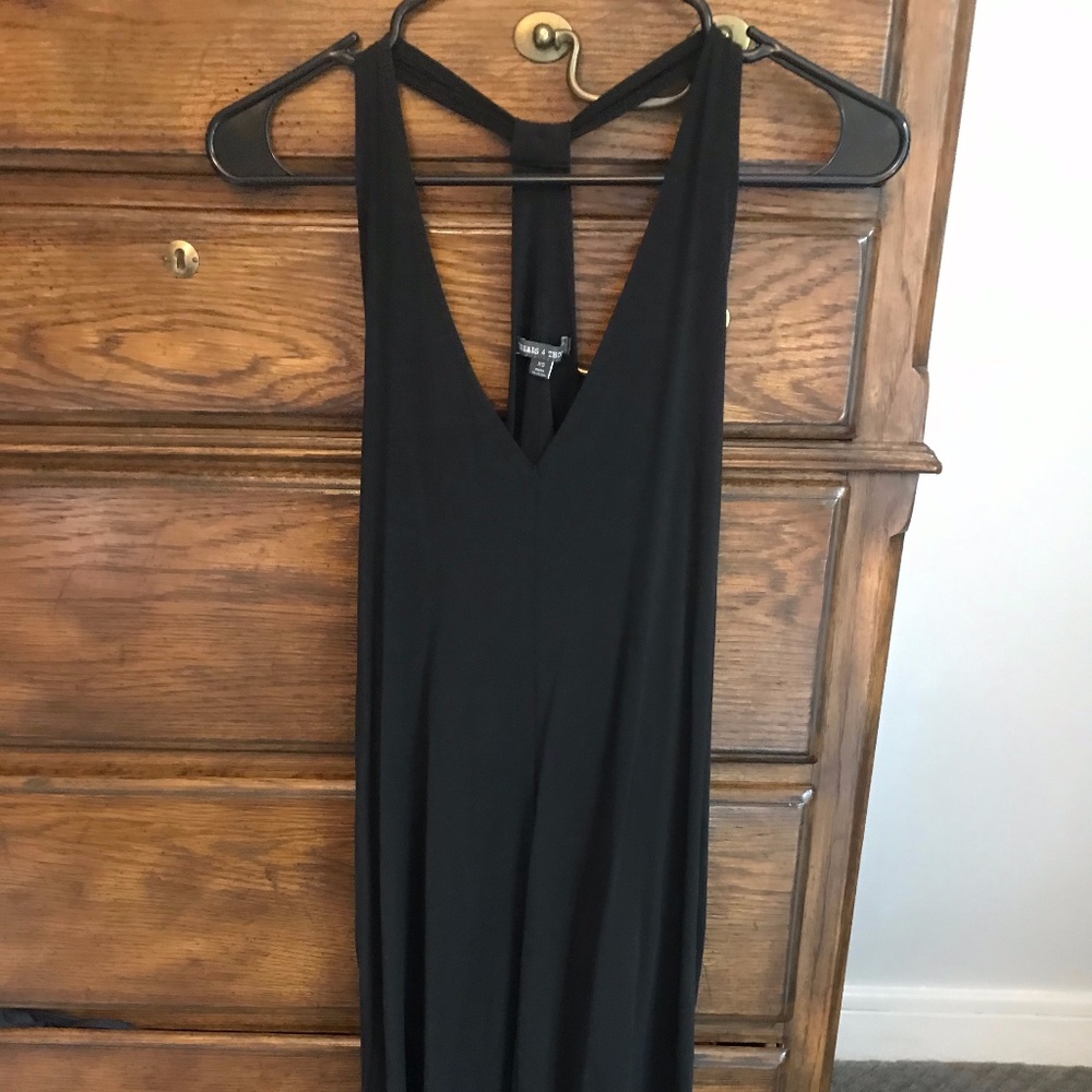 Black swimsuit cover up